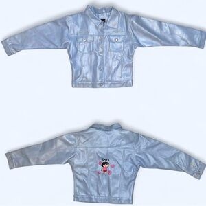 Vtg Dora the Explorer Nick Jr Outbrook Jacket Embroidered Girls Kids 6 / S